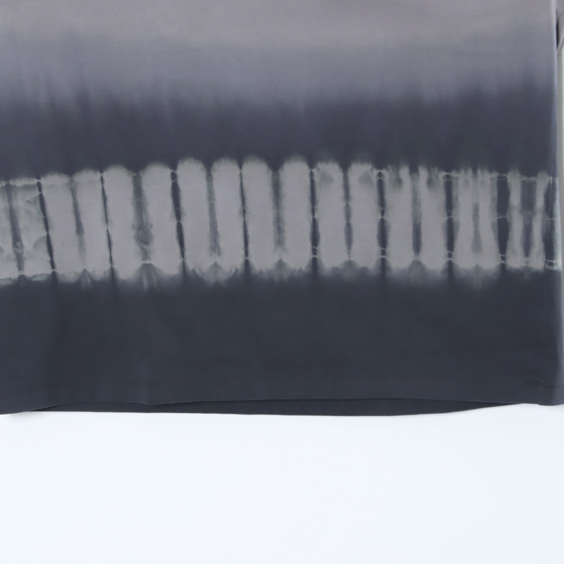 CURLY(꡼) -SHIBORI- GRADATION DYEING TEE