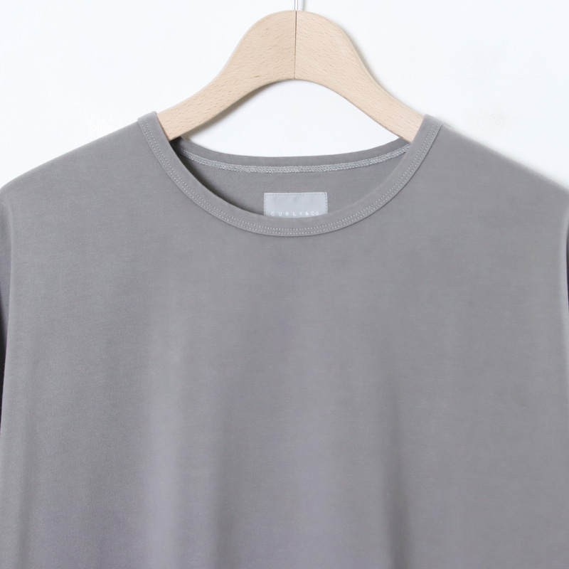 CURLY(꡼) -SHIBORI- GRADATION DYEING TEE