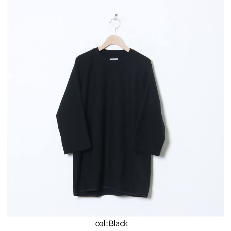 CURLY(꡼) SEED STITCH KNIT TEE Q/S