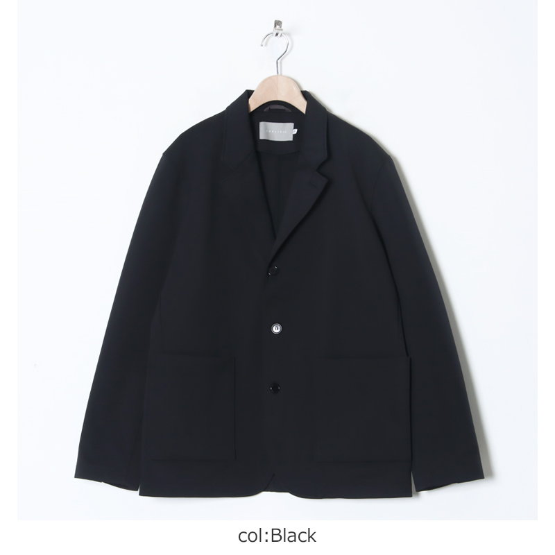 CURLY(꡼) SOLID DOUBLE-KNIT JACKET