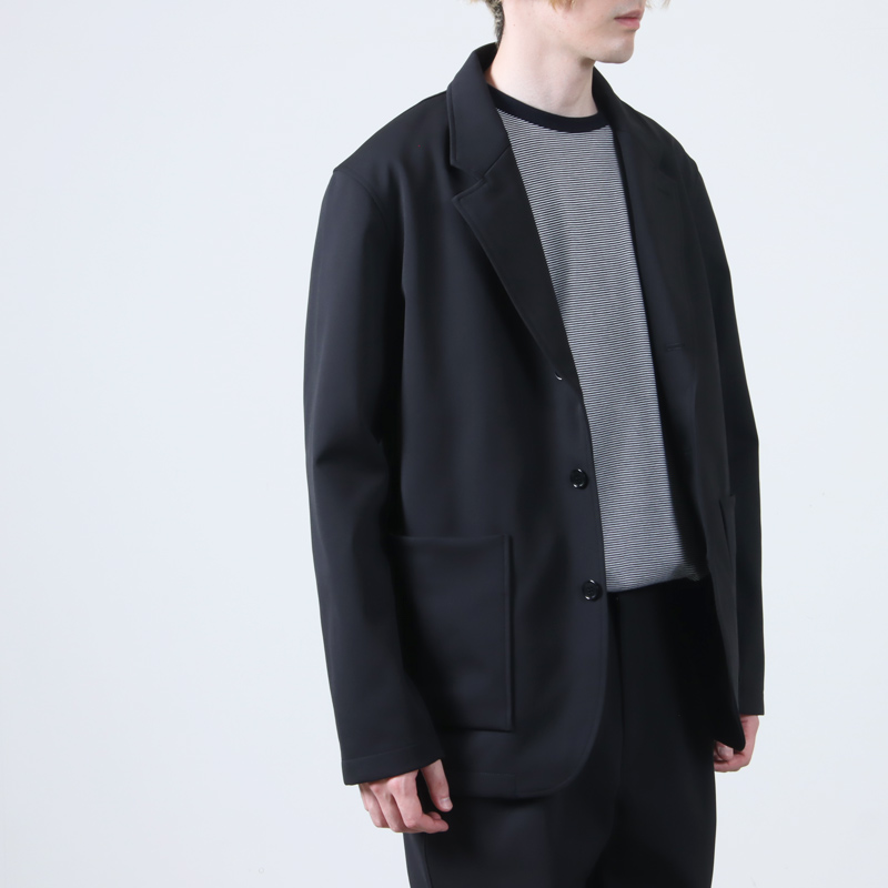 CURLY(꡼) SOLID DOUBLE-KNIT JACKET