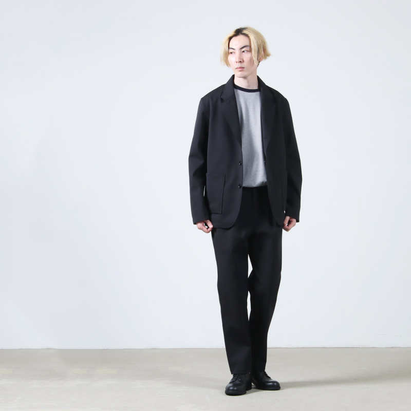 CURLY(꡼) SOLID DOUBLE-KNIT JACKET