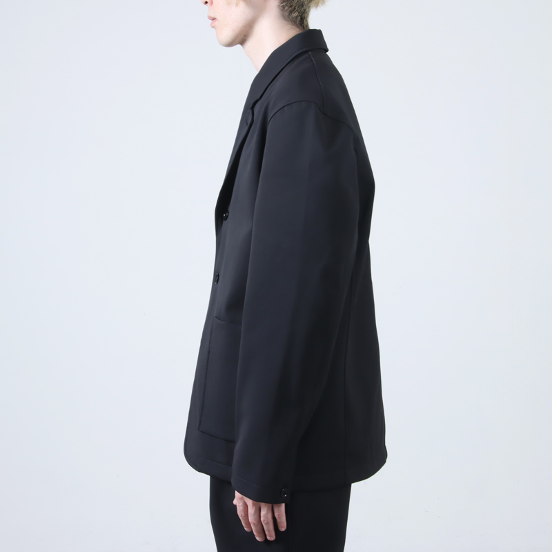 CURLY(꡼) SOLID DOUBLE-KNIT JACKET