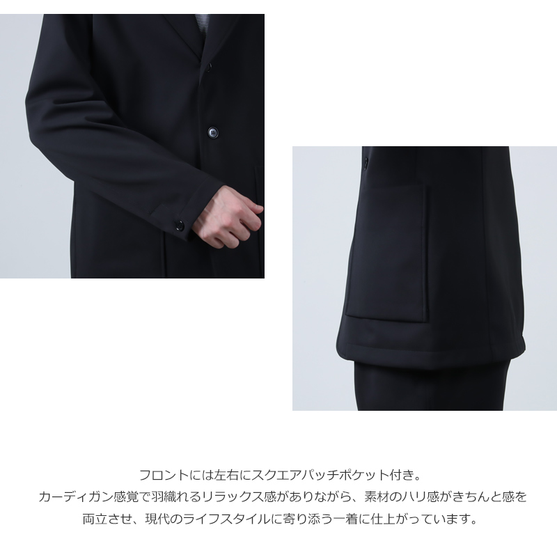 CURLY(꡼) SOLID DOUBLE-KNIT JACKET