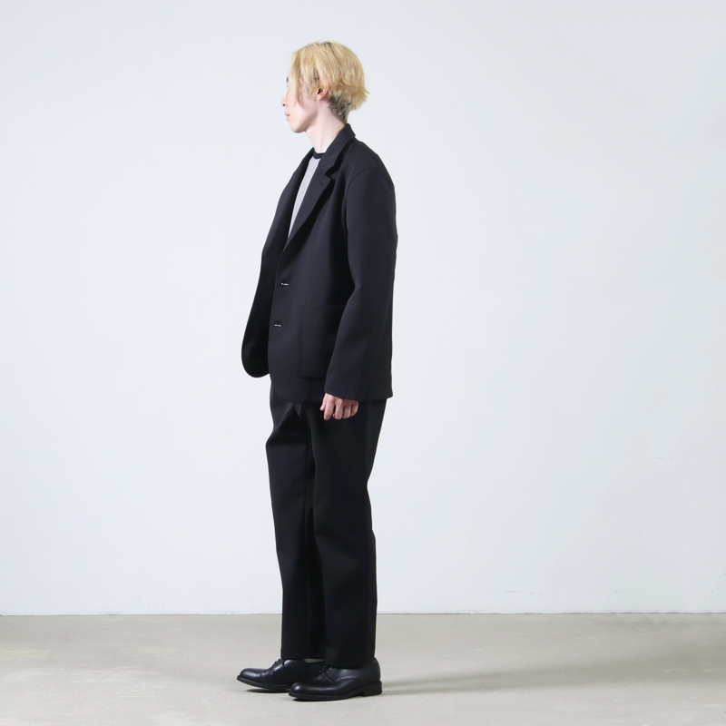 CURLY(꡼) SOLID DOUBLE-KNIT TAPERED PANTS