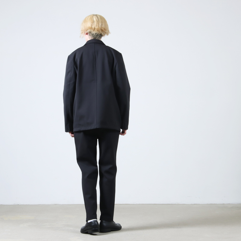 CURLY(꡼) SOLID DOUBLE-KNIT TAPERED PANTS
