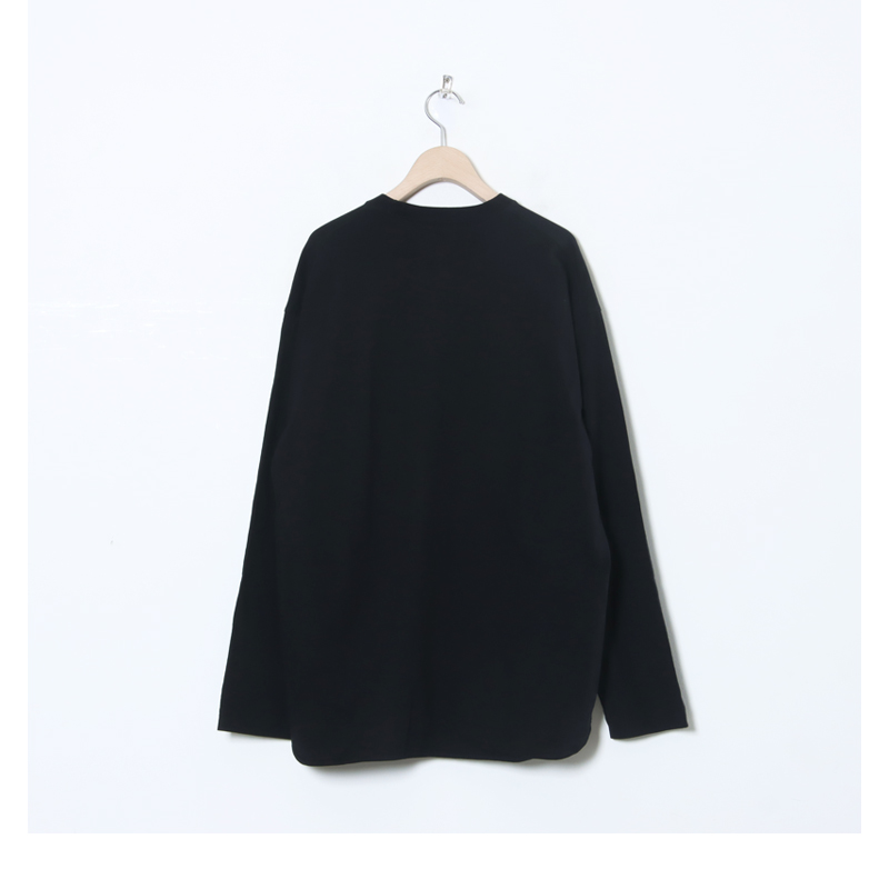 CURLY(꡼) AGED COTTON TEE L/S