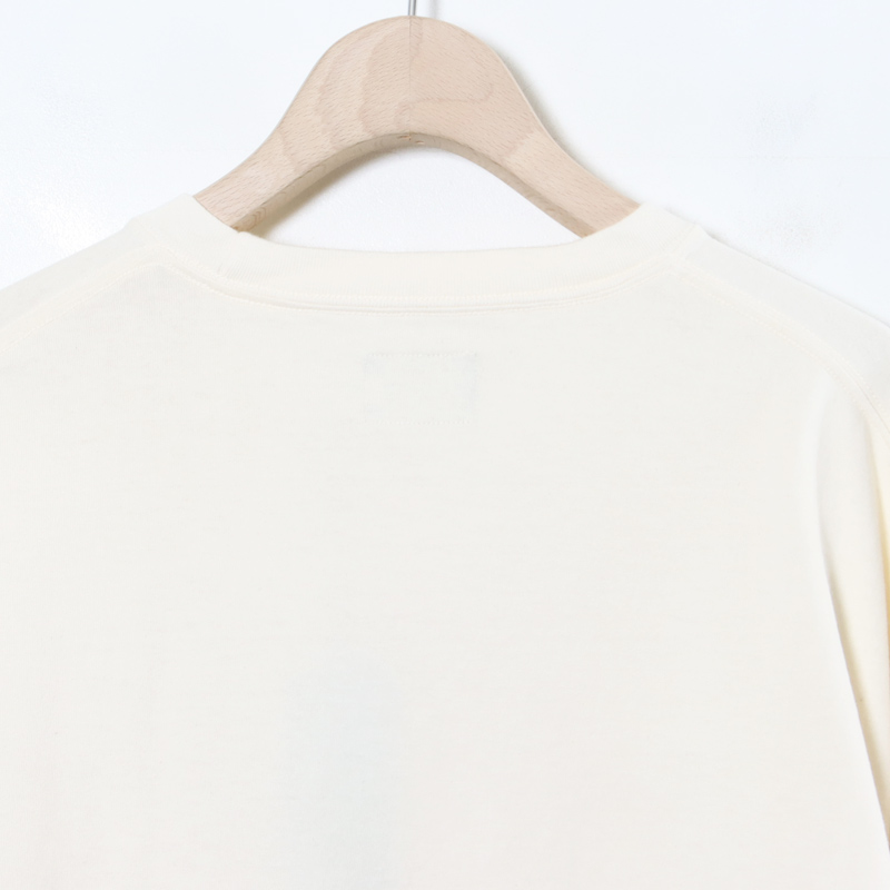 CURLY(꡼) AGED COTTON TEE L/S