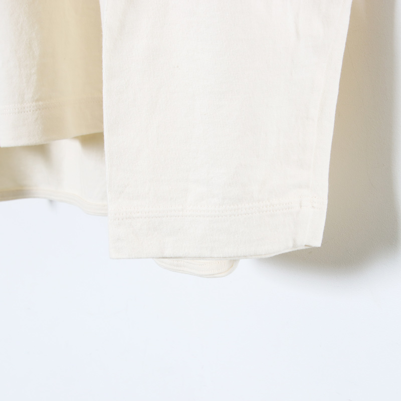 CURLY(꡼) AGED COTTON TEE L/S
