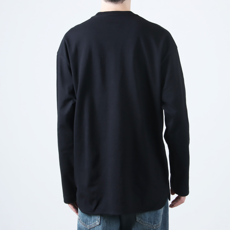 CURLY(꡼) AGED COTTON TEE L/S