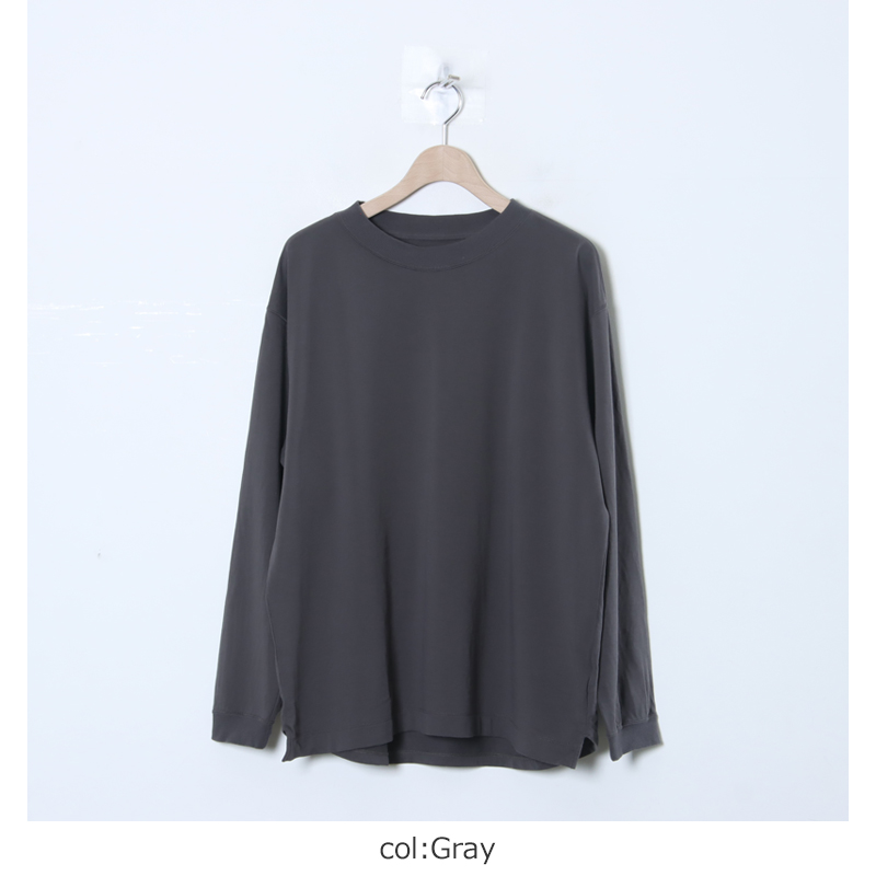 CURLY(꡼) MICRO FRENCH TERRY TEE