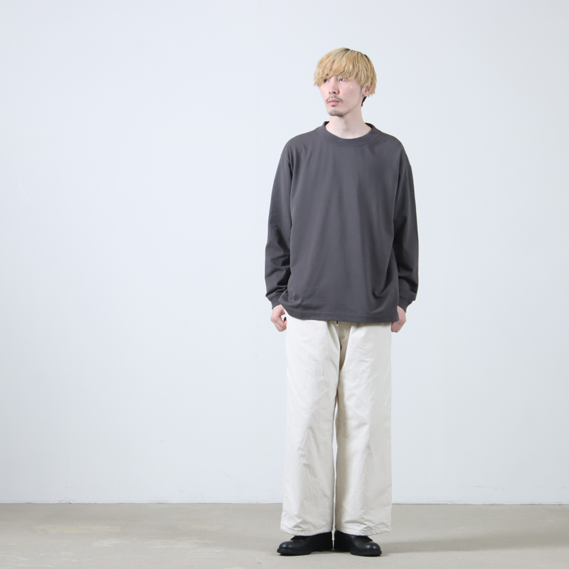 CURLY(꡼) MICRO FRENCH TERRY TEE