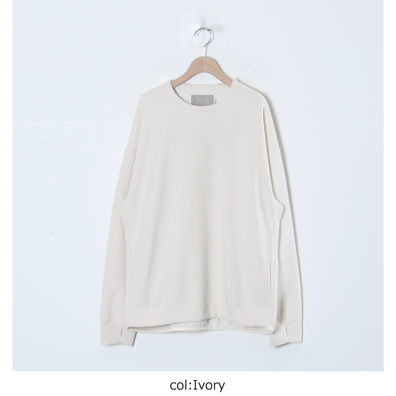 CURLY(꡼) MOLLE YARN TWILL KNIT P/O