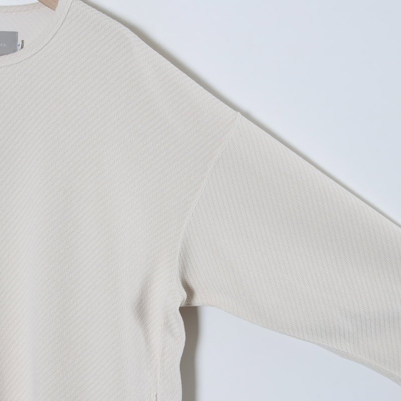 CURLY(꡼) MOLLE YARN TWILL KNIT P/O
