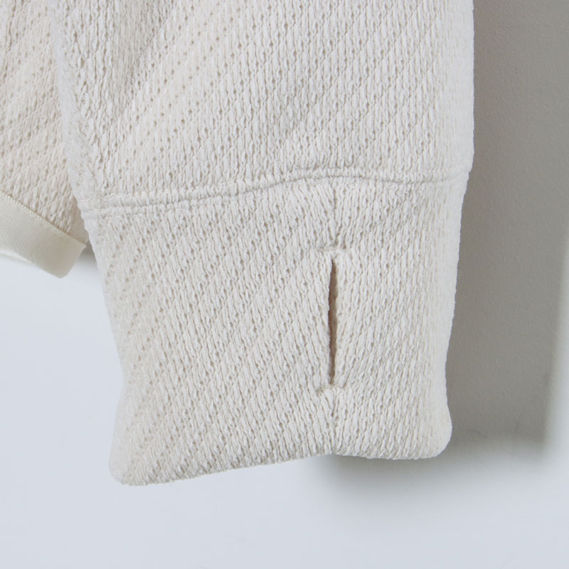 CURLY(꡼) MOLLE YARN TWILL KNIT P/O