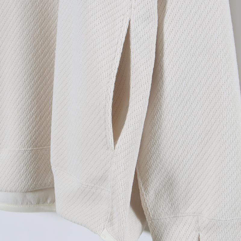 CURLY(꡼) MOLLE YARN TWILL KNIT P/O