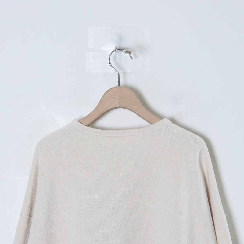 CURLY(꡼) MOLLE YARN TWILL KNIT P/O