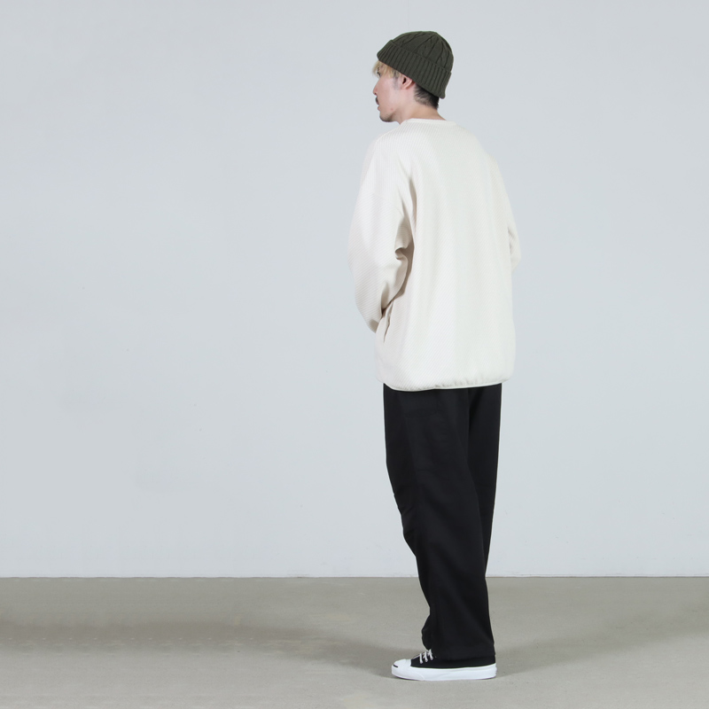 CURLY(꡼) MOLLE YARN TWILL KNIT P/O