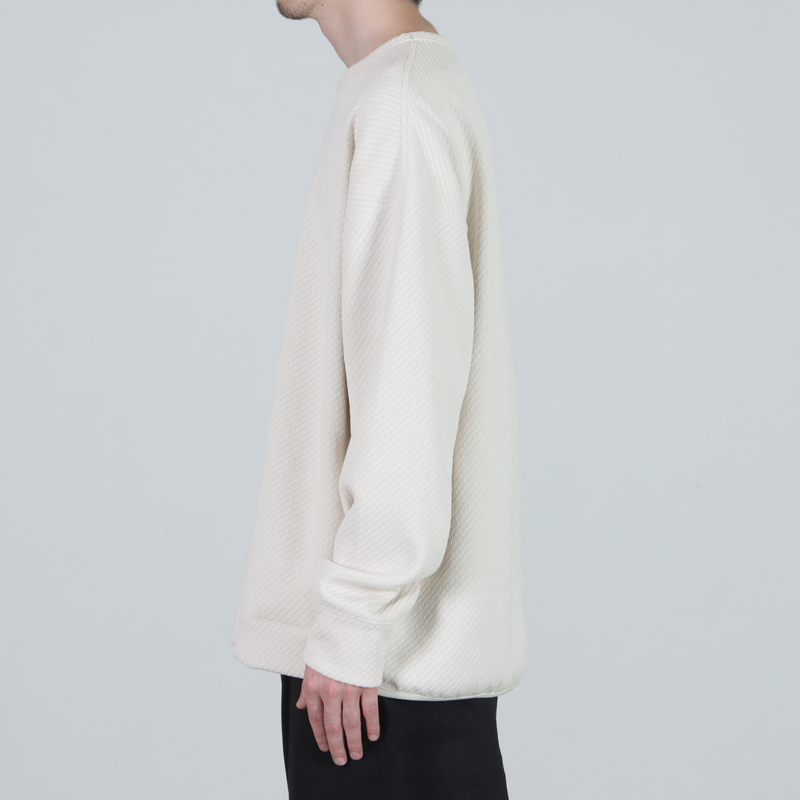 CURLY(꡼) MOLLE YARN TWILL KNIT P/O