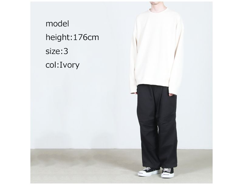 CURLY(꡼) MOLLE YARN TWILL KNIT P/O