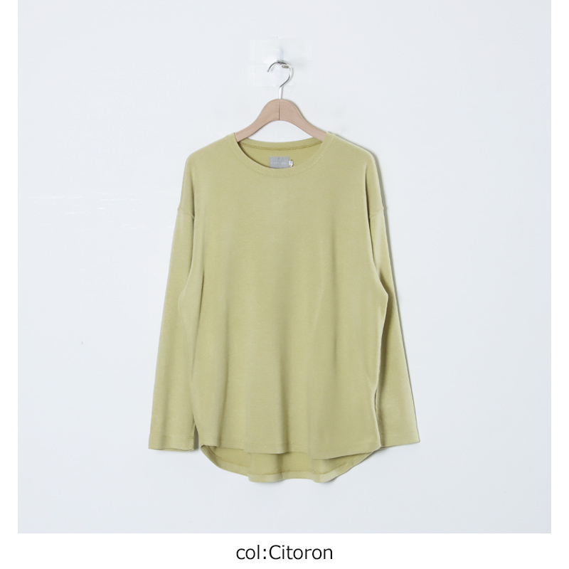 CURLY(カーリー) PREMIEREWARM L/S TEE(crew-neck)