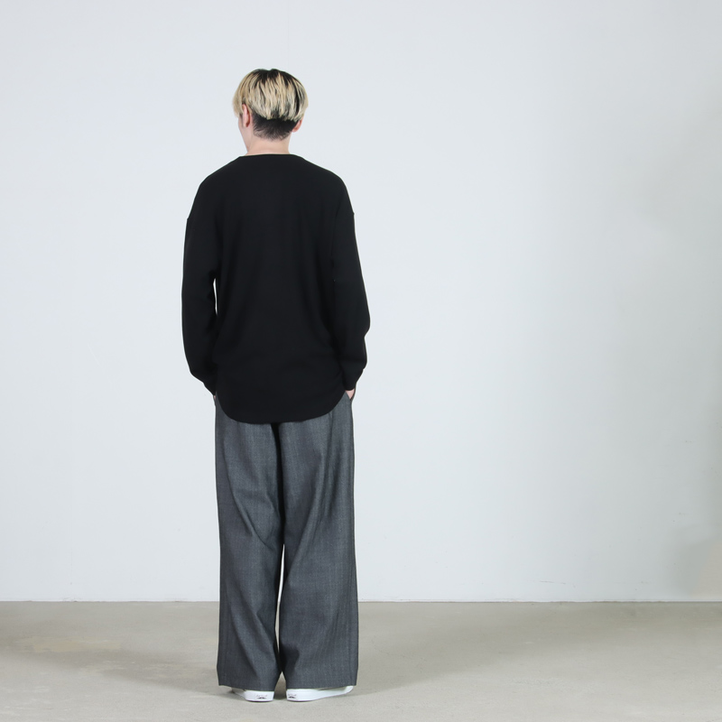 CURLY(カーリー) PREMIEREWARM L/S TEE(crew-neck)
