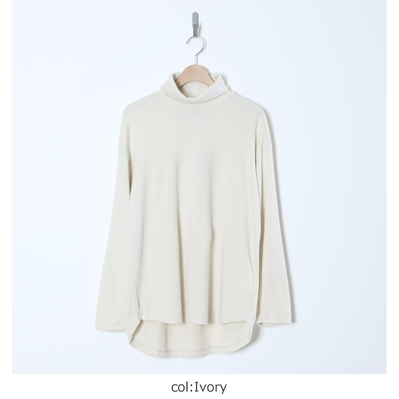 CURLY(꡼) PREMIEREWARM L/S TEE turtle-neck
