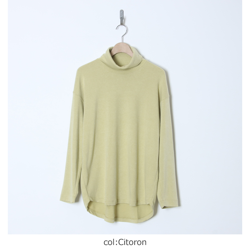 CURLY(꡼) PREMIEREWARM L/S TEE turtle-neck