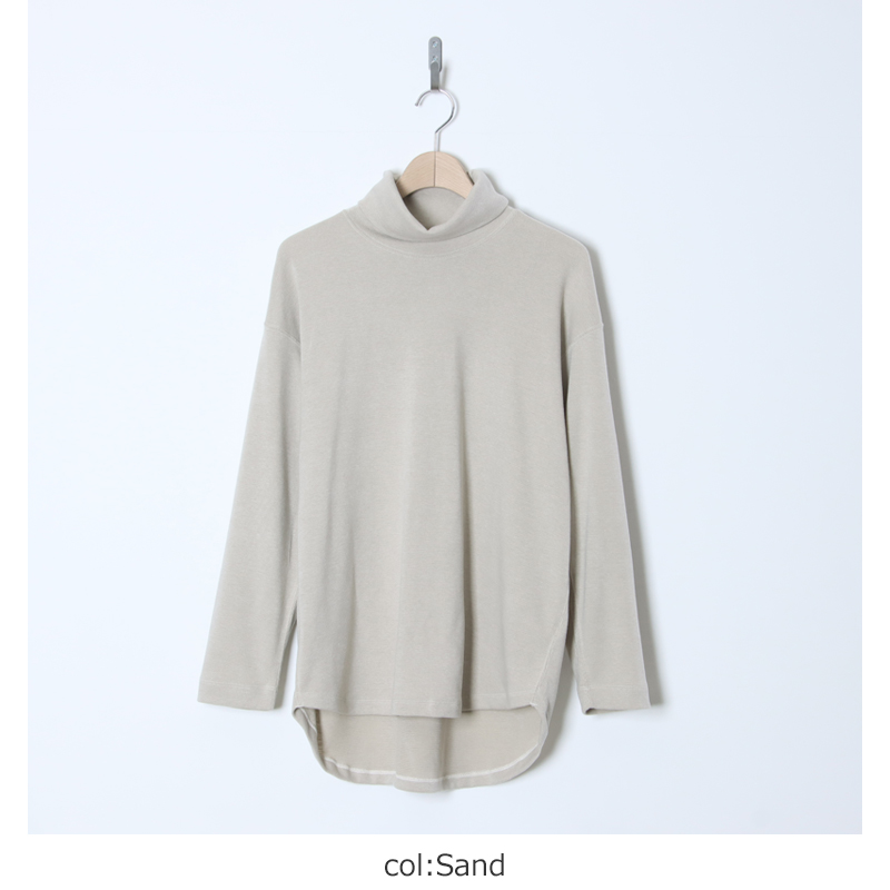 CURLY(꡼) PREMIEREWARM L/S TEE turtle-neck