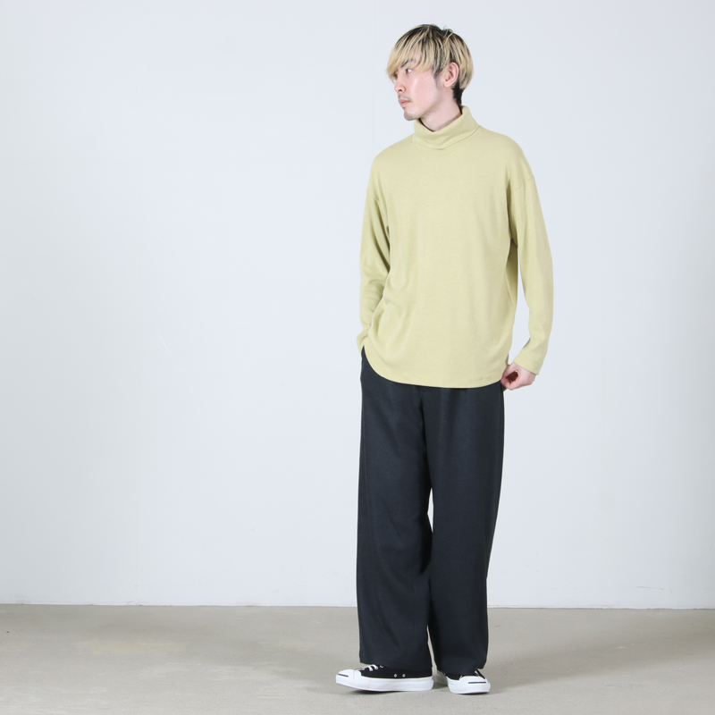 CURLY(꡼) PREMIEREWARM L/S TEE turtle-neck