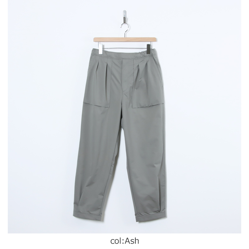 CURLY(�����꡼) ULTRA LIGHT TAFFETA HEM-TUCK PANTS