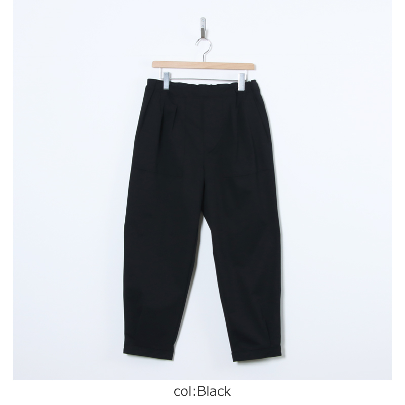 CURLY(�����꡼) ULTRA LIGHT TAFFETA HEM-TUCK PANTS