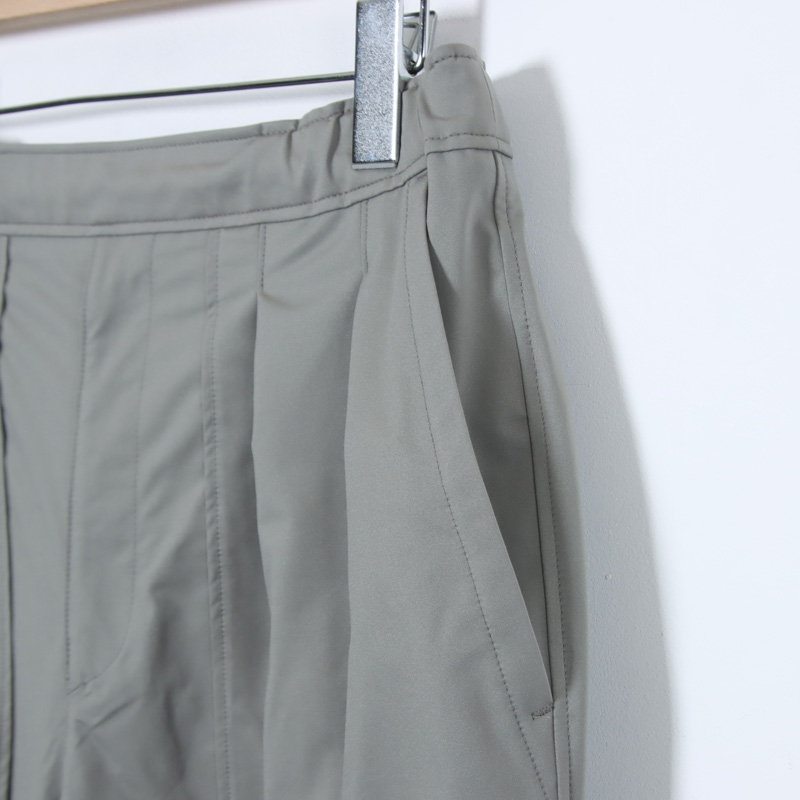 CURLY(�����꡼) ULTRA LIGHT TAFFETA HEM-TUCK PANTS