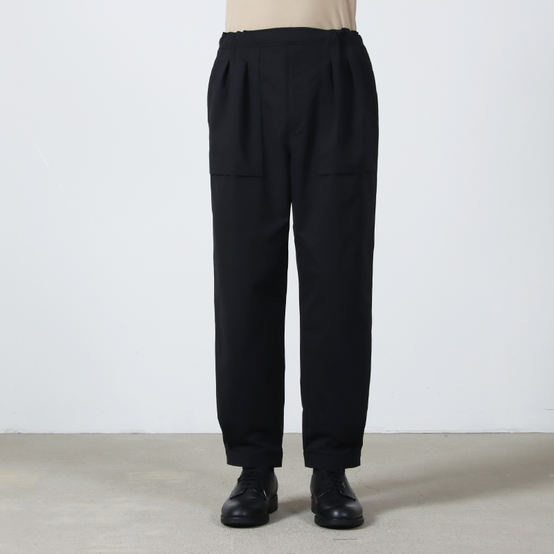 CURLY(�����꡼) ULTRA LIGHT TAFFETA HEM-TUCK PANTS