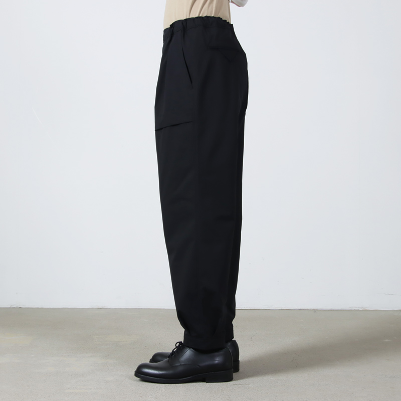CURLY(�����꡼) ULTRA LIGHT TAFFETA HEM-TUCK PANTS