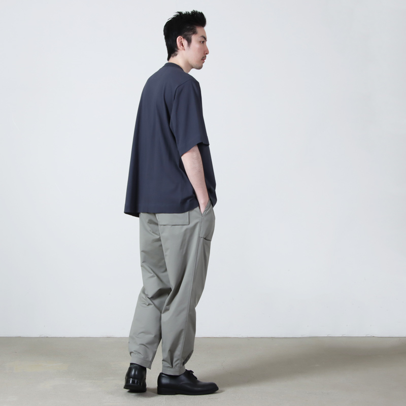 CURLY(�����꡼) ULTRA LIGHT TAFFETA HEM-TUCK PANTS