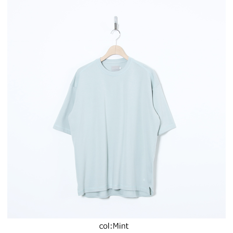 CURLY(�����꡼) BASIC COTTON CREW-NECK TEE