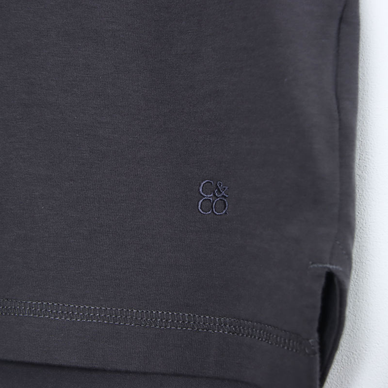 CURLY(�����꡼) BASIC COTTON CREW-NECK TEE