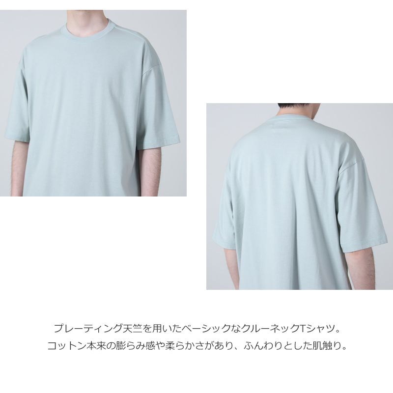 CURLY(�����꡼) BASIC COTTON CREW-NECK TEE