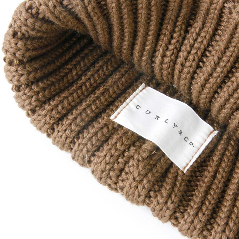 CURLY(꡼) CLOUDY KNIT CAP