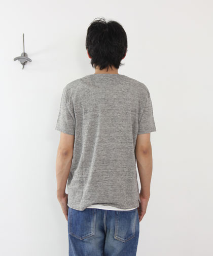 CURLY / ꡼ SS LINEN POPOVER Tee