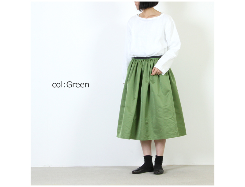 dahl'ia(ダリア) ウエスト切替えギャザースカート