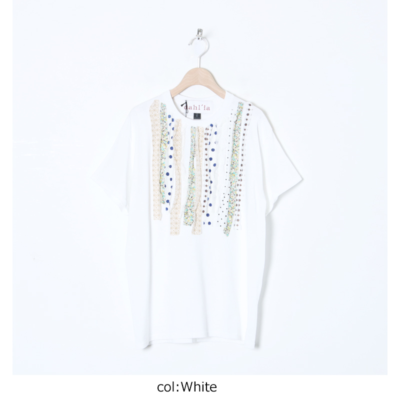dahl'ia(ꥢ) ᥤ S/S Tee MULTI