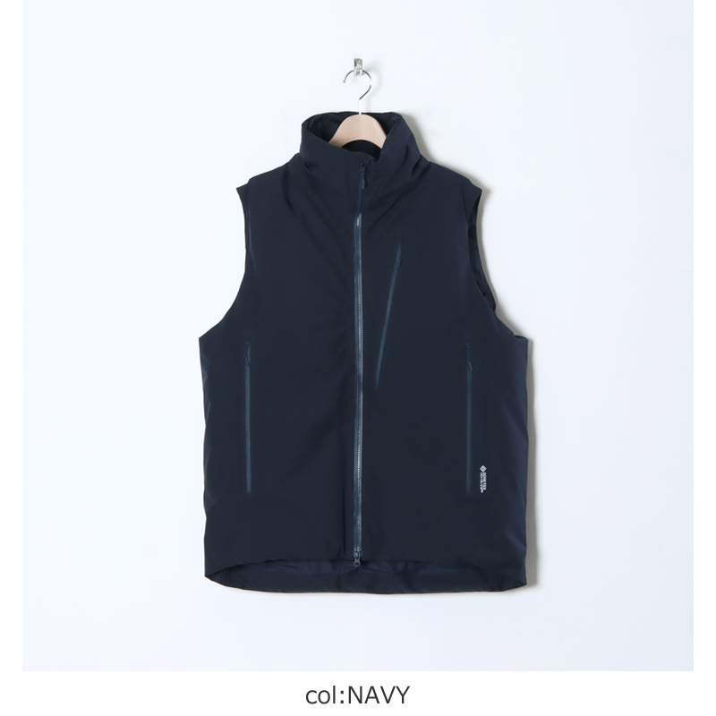 DAIWA LIFESTYLE DOWN VEST GORE-TEX NAVYstylistshibutu