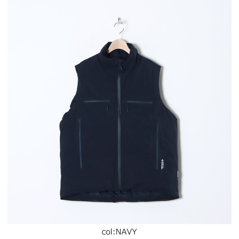 DAIWA LIFESTYLE DOWN VEST GORE-TEX NAVY - ジャケット・アウター