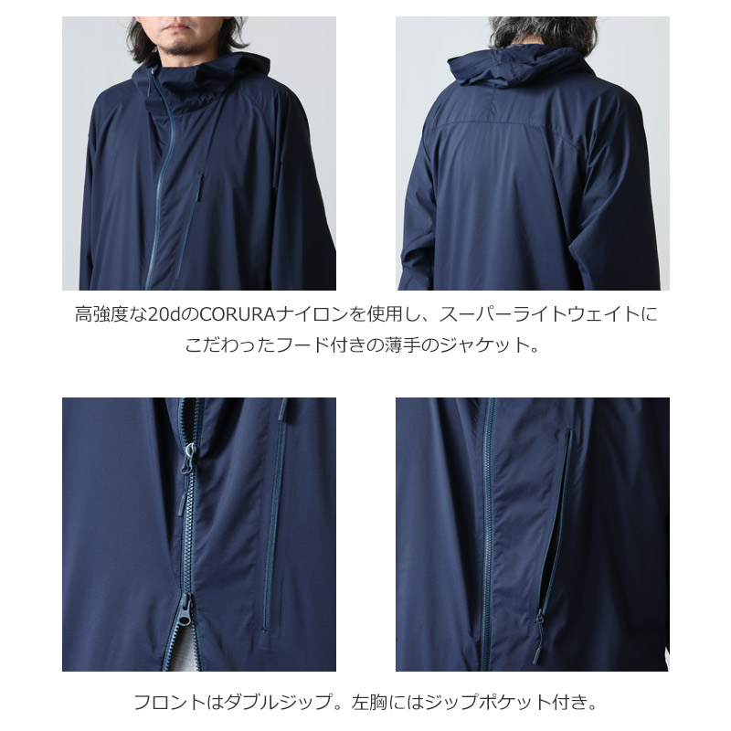 DAIWA LIFE STYLE (ダイワライフスタイル) CORDURA PACKABLE HOODIE / コーデュラパッカブルフーディー