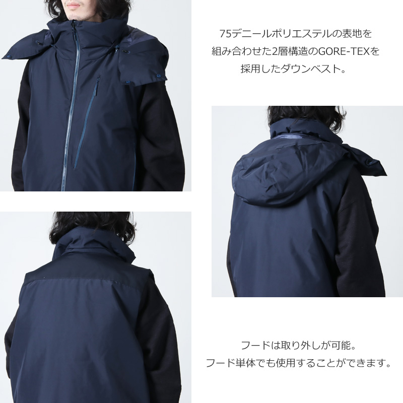 DAIWA LIFE STYLE(ダイワライフスタイル) EXPEDITION DOWN VEST GORE-TEX