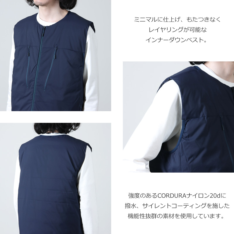 DAIWA LIFE STYLE (ダイワライフスタイル) INNER DOWN VEST CORDURA