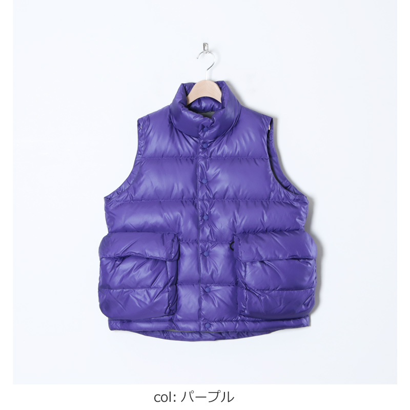 DAIWA PIER39 (ダイワピア39) TECH BACK PACKER DOWN VEST for Women / テックバックパッカー ダウンベスト