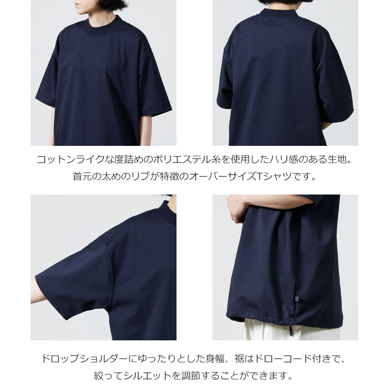 DAIWA PIER39 (ダイワピア39) W's TECH NEW CREW NECK DRAWSTRING TEE